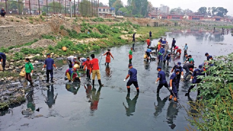 Bagmati clean up bagmati