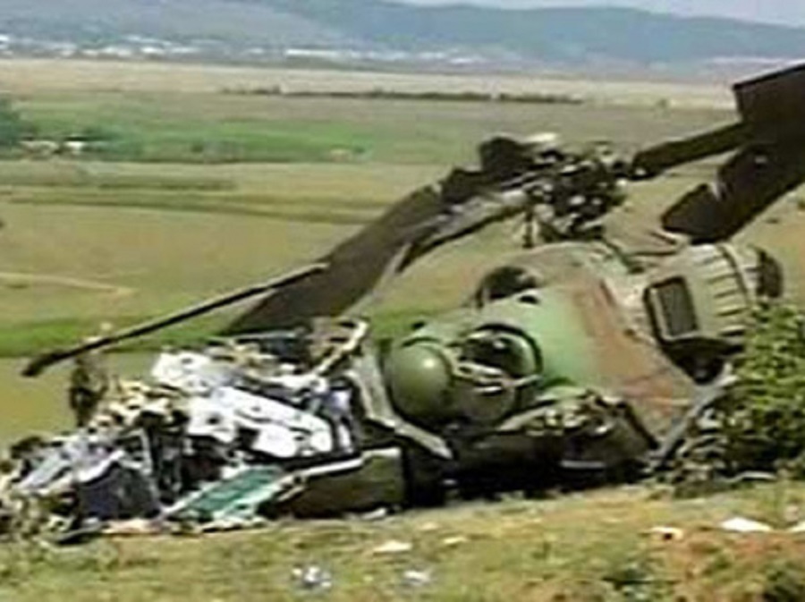 Helicopter crash india