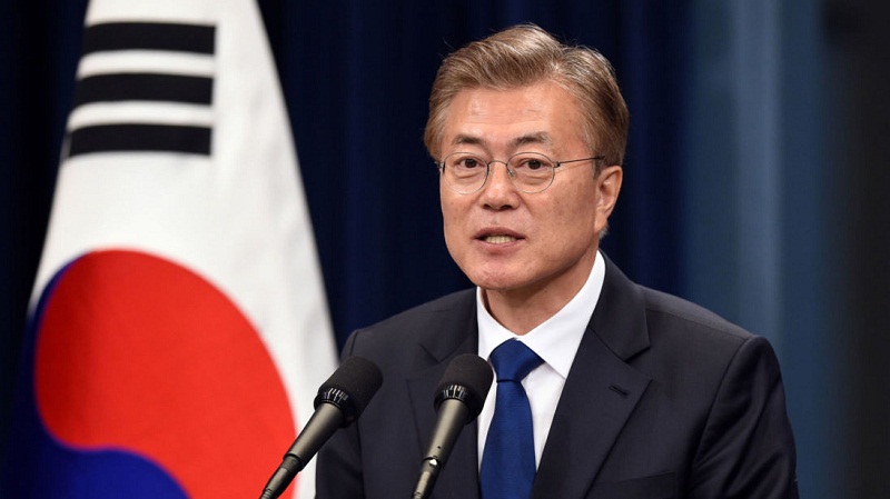 दक्षिण कोरियाले आणविक अश्त्र बनाउदैन : राष्ट्रपति मुन