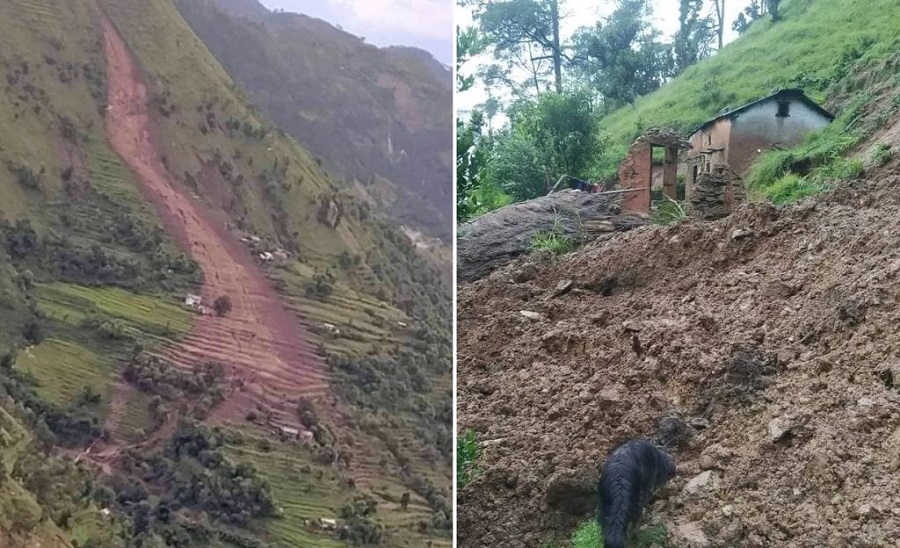 अछाममा पहिरो परी मृत्यु हुनेको संख्या १५ पुग्यो, ९ जना अझैं बेपत्ता