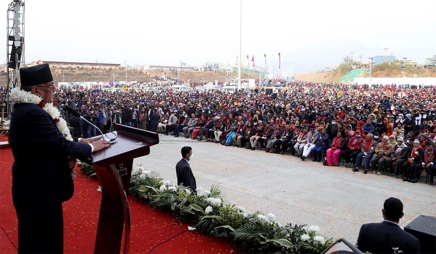 पोखरा अन्तराष्ट्रिय विमानस्थल आजदेखि आयो सञ्चालनमा, प्रचण्डले गरे उद्घाटन