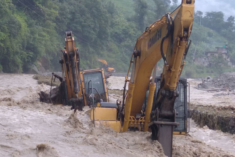 मेलम्ची तटीय क्षेत्र फेरि जोखिममा, सतर्कता अपनाउन विभागको आग्रह