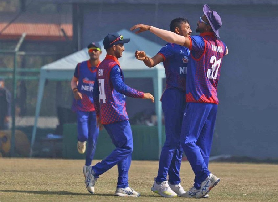 Nepal vs canada wicket