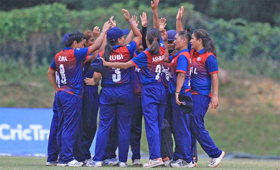 Nepali woman cricket team