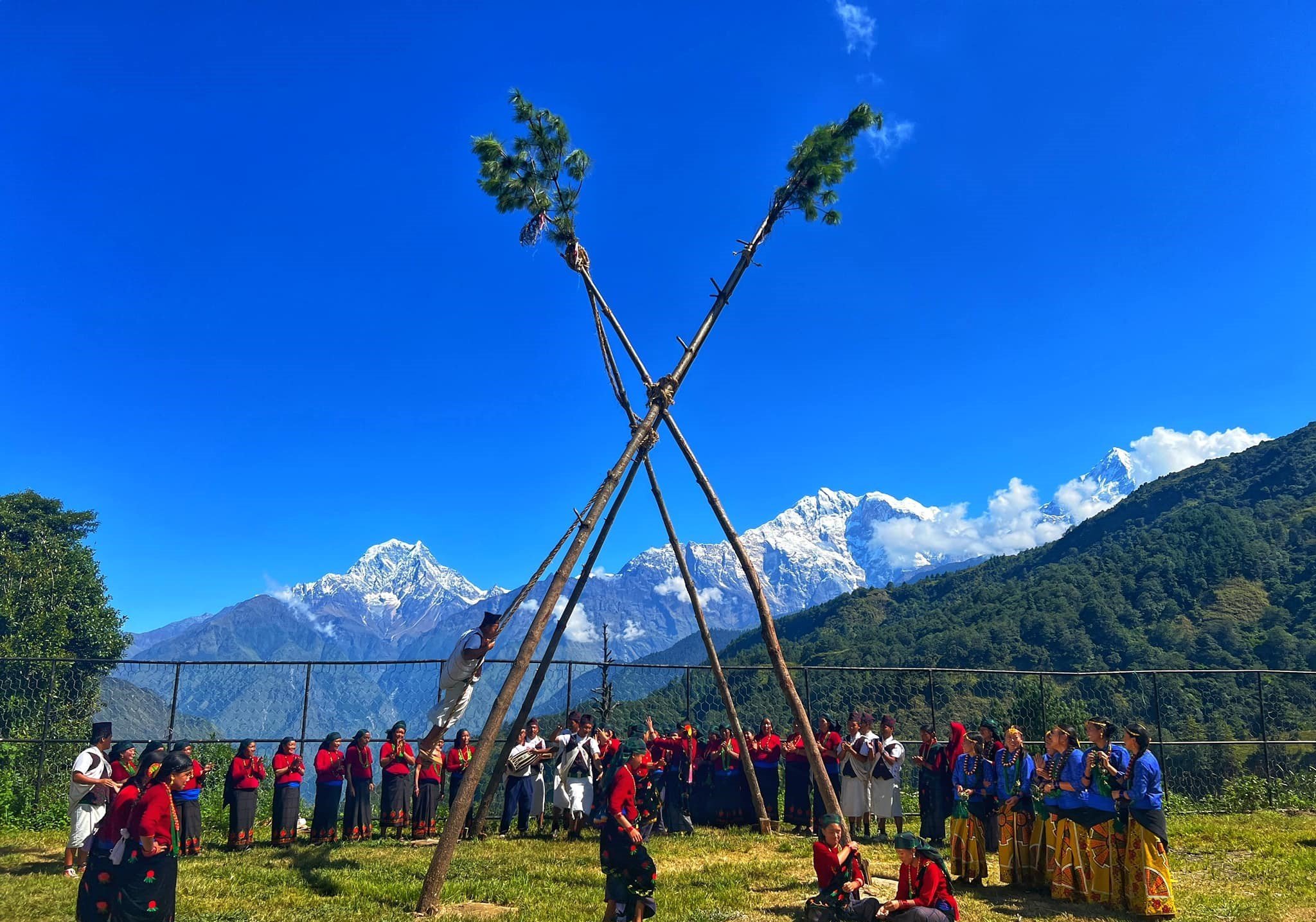 Village ma dashain ko ramailo