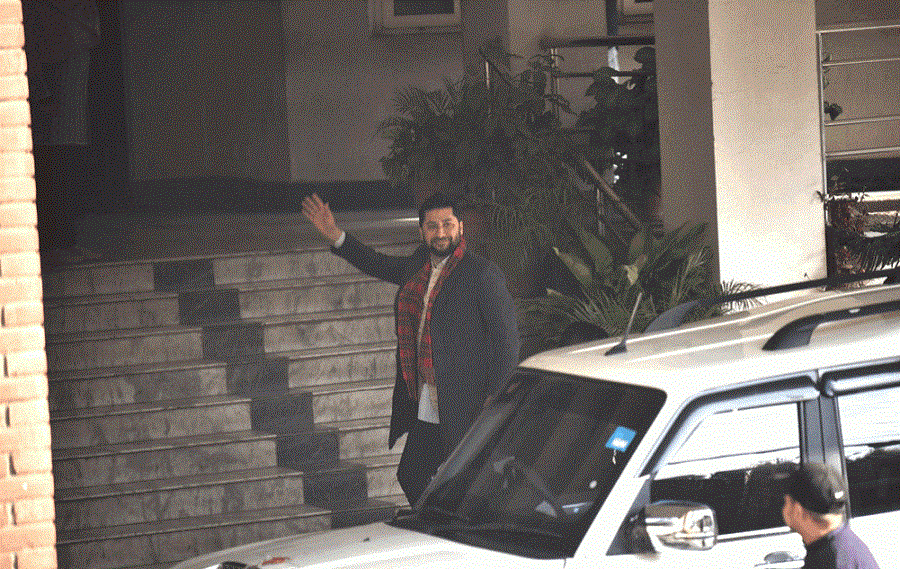 Rabi lamichhane at kathmandu court