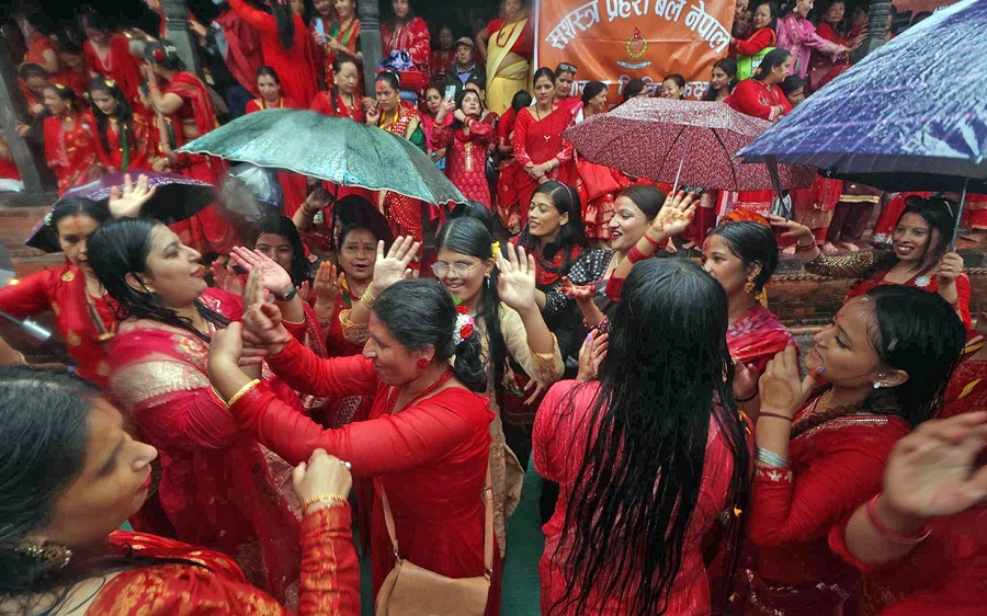 Teej pashupatinath