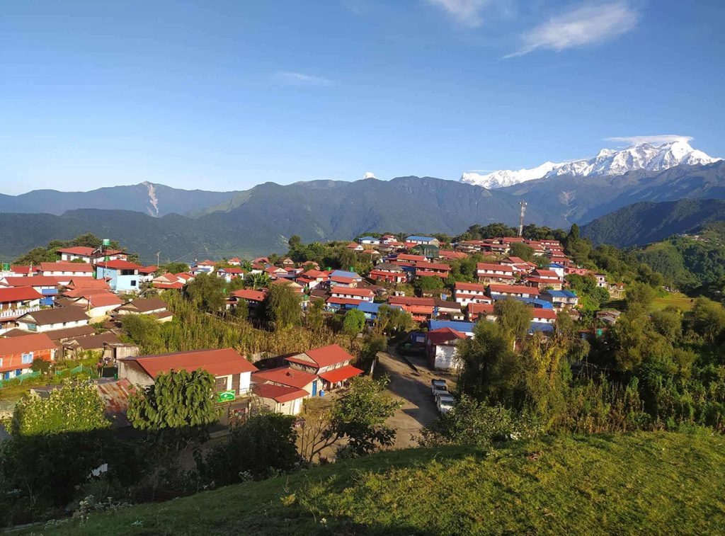 लमजुङको घलेगाउँ, जसले पर्यटक सधैं पर्खि रहन्छ 