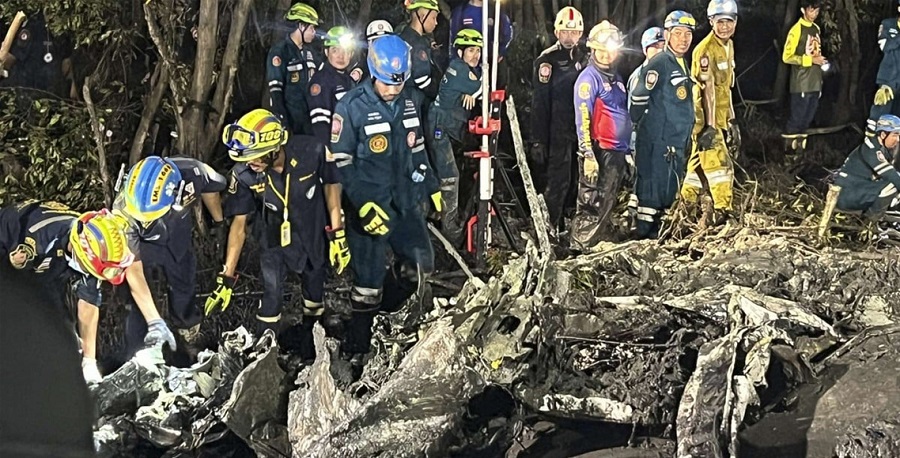 Plane crash thailand