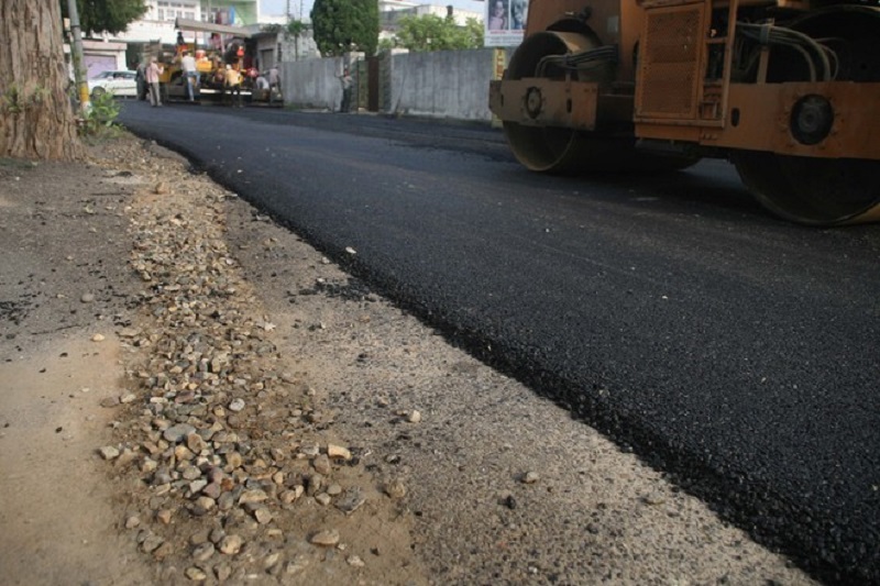 १ करोडको लागतमा ठमेल क्षेत्र कालोपत्र गरिँदै   